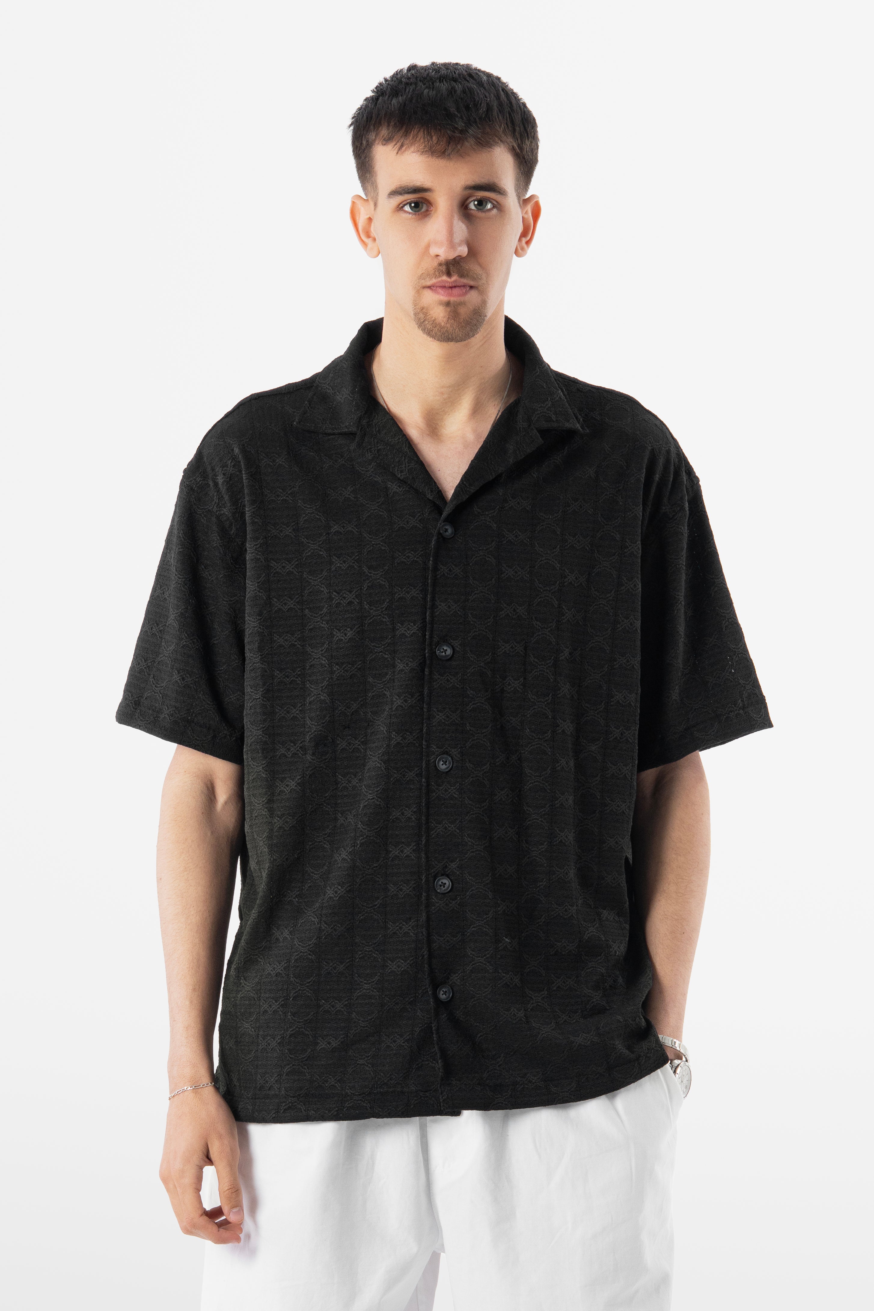 Portofino jaquard black