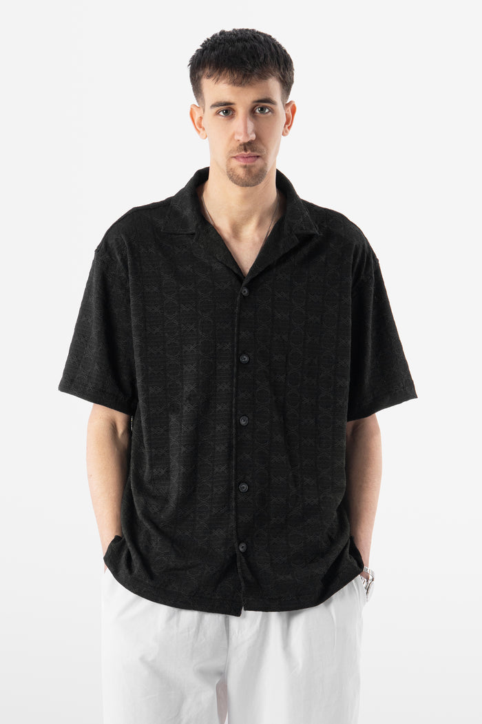 Portofino jaquard black